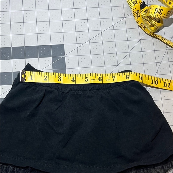 Black Skirt with Star Detail - Picture 5 of 5